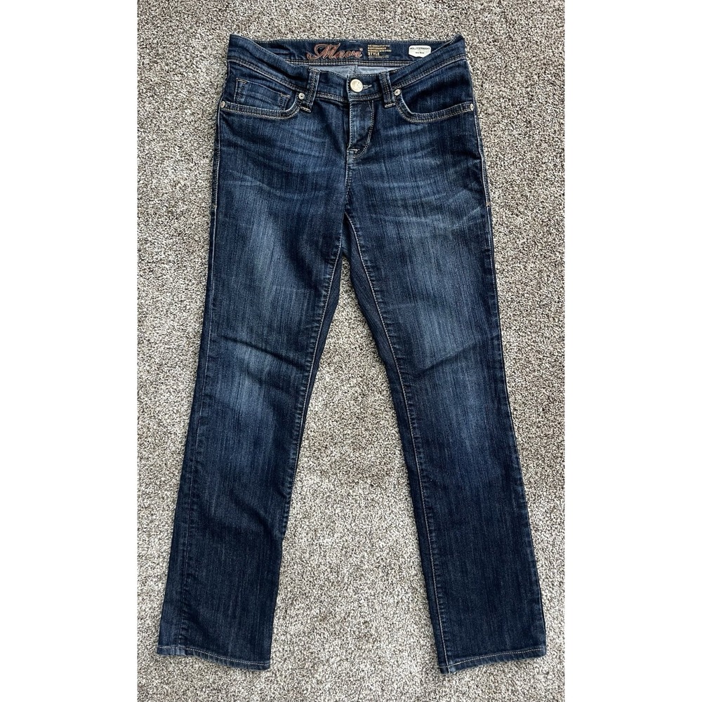 MAVI Molly Mid Rise Straight‎ Legs Jeans St Tropez Rinse US Size 24X28 Actual